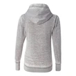 J. America Women's Zen Fleece Full-Zip Hooded Sweatshirt