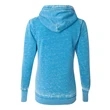 J. America Women's Zen Fleece Full-Zip Hooded Sweatshirt