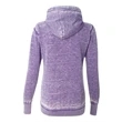 J. America Women's Zen Fleece Full-Zip Hooded Sweatshirt