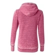 J. America Women's Zen Fleece Full-Zip Hooded Sweatshirt