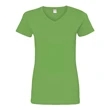 LAT Women's V-Neck Fine Jersey Tee