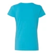 LAT Women's V-Neck Fine Jersey Tee