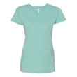 LAT Women's V-Neck Fine Jersey Tee