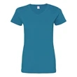 LAT Women's V-Neck Fine Jersey Tee