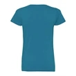 LAT Women's V-Neck Fine Jersey Tee