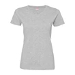 LAT Women's V-Neck Fine Jersey Tee