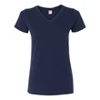 LAT Women's V-Neck Fine Jersey Tee