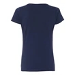 LAT Women's V-Neck Fine Jersey Tee