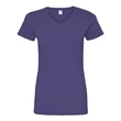 LAT Women's V-Neck Fine Jersey Tee