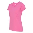 LAT Women's V-Neck Fine Jersey Tee