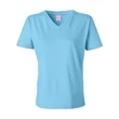 LAT Women's V-Neck Premium Jersey Tee