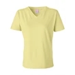 LAT Women's V-Neck Premium Jersey Tee