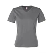 LAT Women's V-Neck Premium Jersey Tee