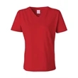 LAT Women's V-Neck Premium Jersey Tee