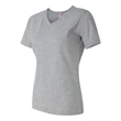 LAT Women's V-Neck Premium Jersey Tee