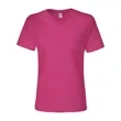 LAT Women's V-Neck Premium Jersey Tee