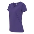 LAT Women's V-Neck Premium Jersey Tee