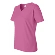 LAT Women's V-Neck Premium Jersey Tee