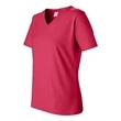 LAT Women's V-Neck Premium Jersey Tee