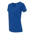 LAT Women's V-Neck Premium Jersey Tee