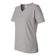 LAT Women's V-Neck Premium Jersey Tee