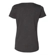 LAT Women's V-Neck Premium Jersey Tee