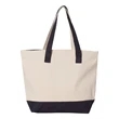 Q-Tees 19L Zippered Tote