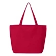 Q-Tees 25L Zippered Tote