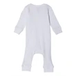 Rabbit Skins Infant Long Legged Baby Rib Bodysuit