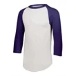 Augusta Sportswear Youth Three-Quarter Sleeve Baseball Je...