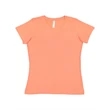 LAT Women's V-Neck Premium Jersey Tee