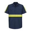 Red Kap Enhanced Visibility Industrial Work Shirt