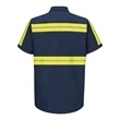 Red Kap Enhanced Visibility Industrial Work Shirt