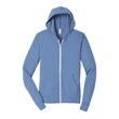 BELLA+CANVAS Unisex Triblend Full-Zip Lightweight Hoodie.