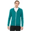 BELLA+CANVAS Unisex Triblend Full-Zip Lightweight Hoodie.