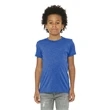 BELLA+CANVAS Youth Triblend Short Sleeve Tee.