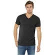 BELLA+CANVAS Unisex Triblend Short Sleeve V-Neck Te.