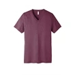 BELLA+CANVAS Unisex Triblend Short Sleeve V-Neck Te.