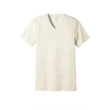 BELLA+CANVAS Unisex Triblend Short Sleeve V-Neck Te.