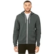 BELLA+CANVAS Unisex Sponge Fleece Full-Zip Hoodie.