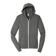 BELLA+CANVAS Unisex Triblend Full-Zip Lightweight Hoodie.