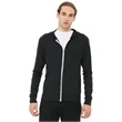 BELLA+CANVAS Unisex Triblend Full-Zip Lightweight Hoodie.