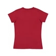 LAT Women's V-Neck Fine Jersey Tee