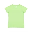 LAT Women's V-Neck Fine Jersey Tee