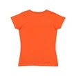 LAT Women's V-Neck Fine Jersey Tee