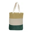 Q-Tees 11L Tri-Color Tote