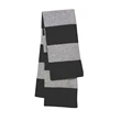 Sportsman Rugby-Striped Knit Scarf