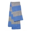 Sportsman Rugby-Striped Knit Scarf