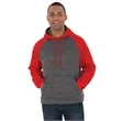 ATC™ DYNAMIC HEATHER FLEECE TWO TONE HOODED SWEATSHIRT