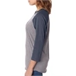 Unisex Triblend 3/4-Sleeve Raglan